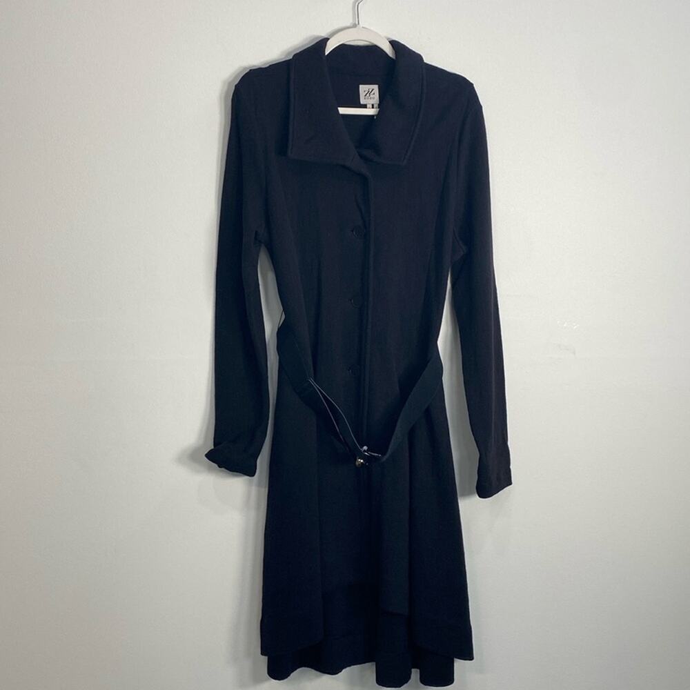 ZoZo Boho Art to Wear Coat Asymmetrical Large